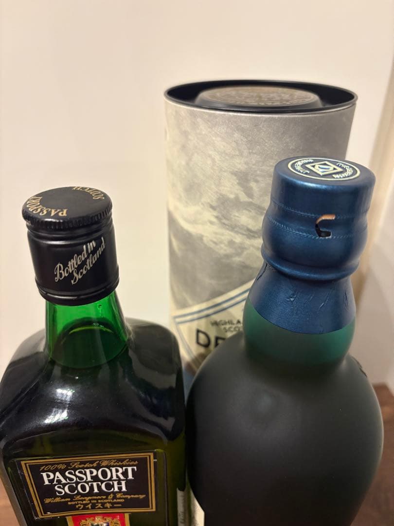 終売品セット パスポートスコッチ 旧ボトル ザ・デヴェロン 12年 セット