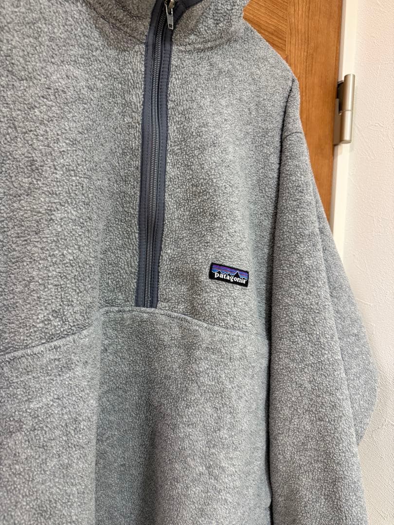 patagoniaパタゴニア　フリース　Lハーフジップ太アーム