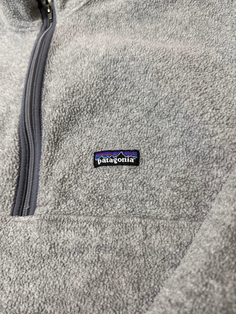 patagoniaパタゴニア　フリース　Lハーフジップ太アーム