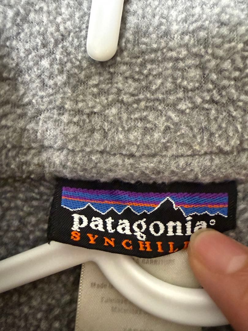 patagoniaパタゴニア　フリース　Lハーフジップ太アーム