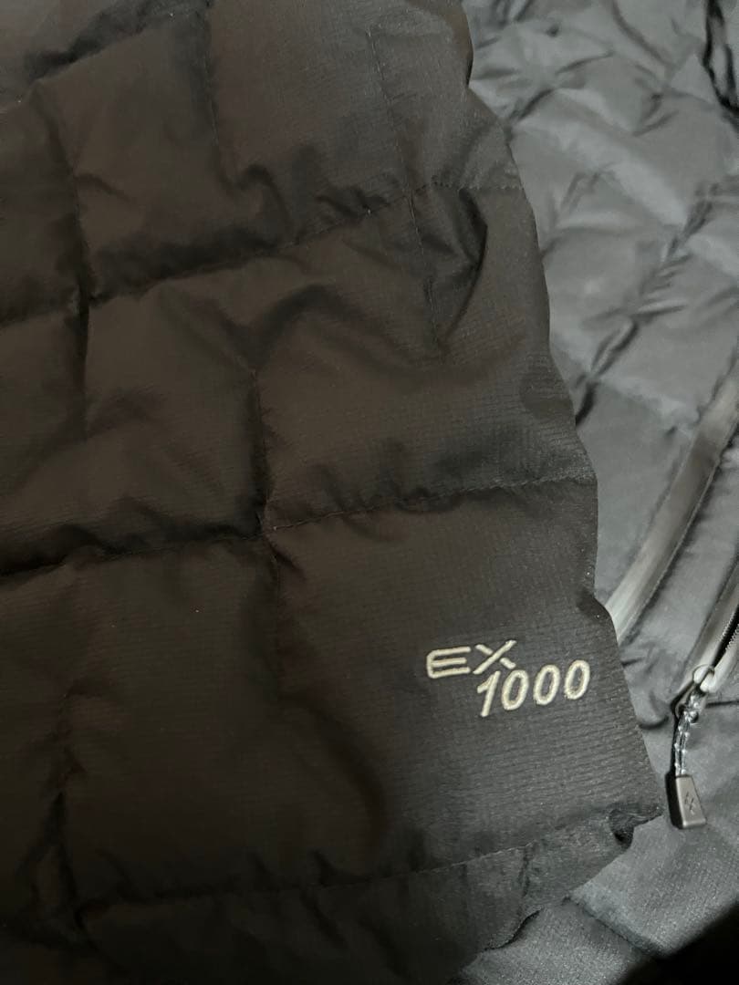 mont-bellイグニスダウンパーカ EX 1000 ブラックダウンジャケット