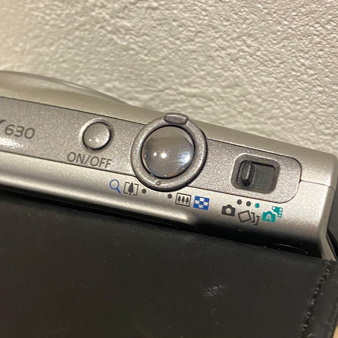 動作未確認 Canon IXY 630 シルバー コンパクトデジタルカメラ