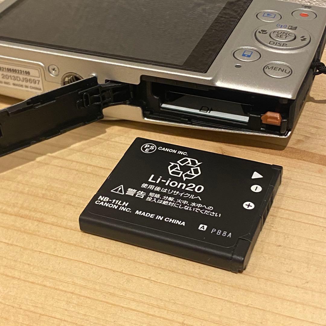 動作未確認 Canon IXY 630 シルバー コンパクトデジタルカメラ