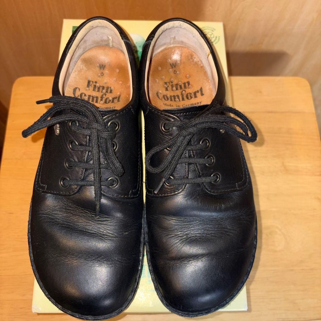 未使用級 FinnComfort 革靴24.5〜25cm ドイツ製