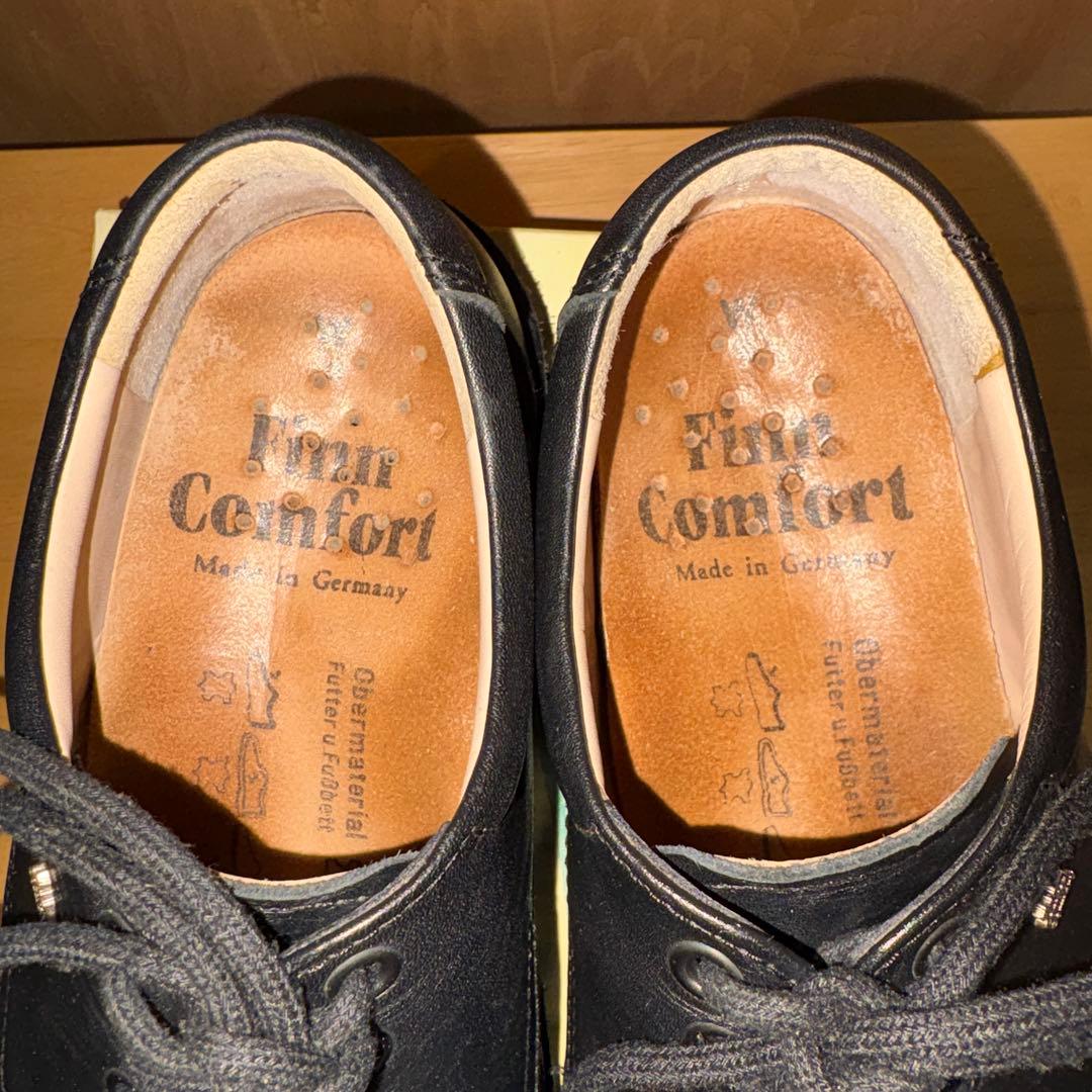 未使用級 FinnComfort 革靴24.5〜25cm ドイツ製