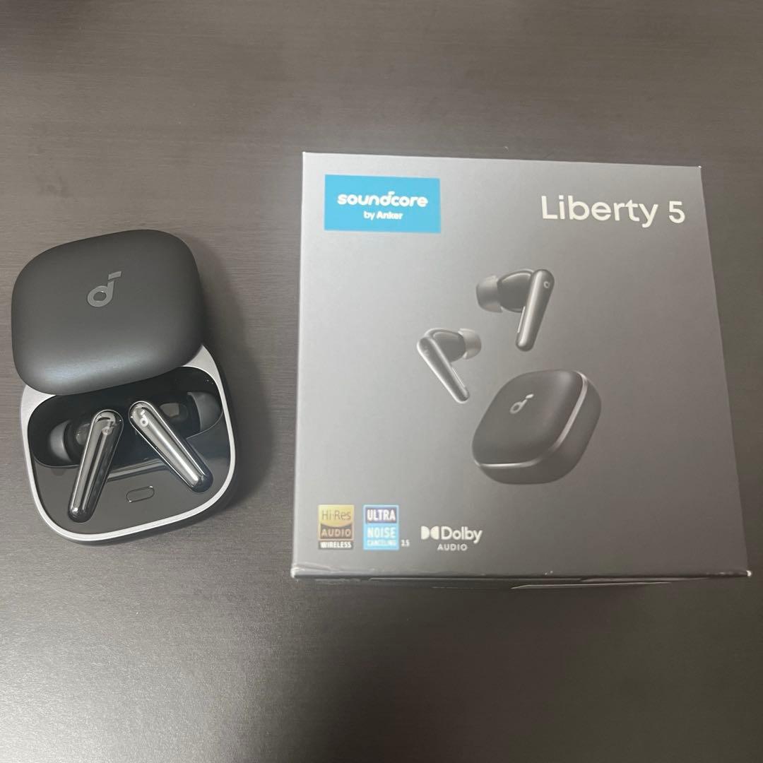 Anker Soundcore Liberty 5 ミッドナイトブラック