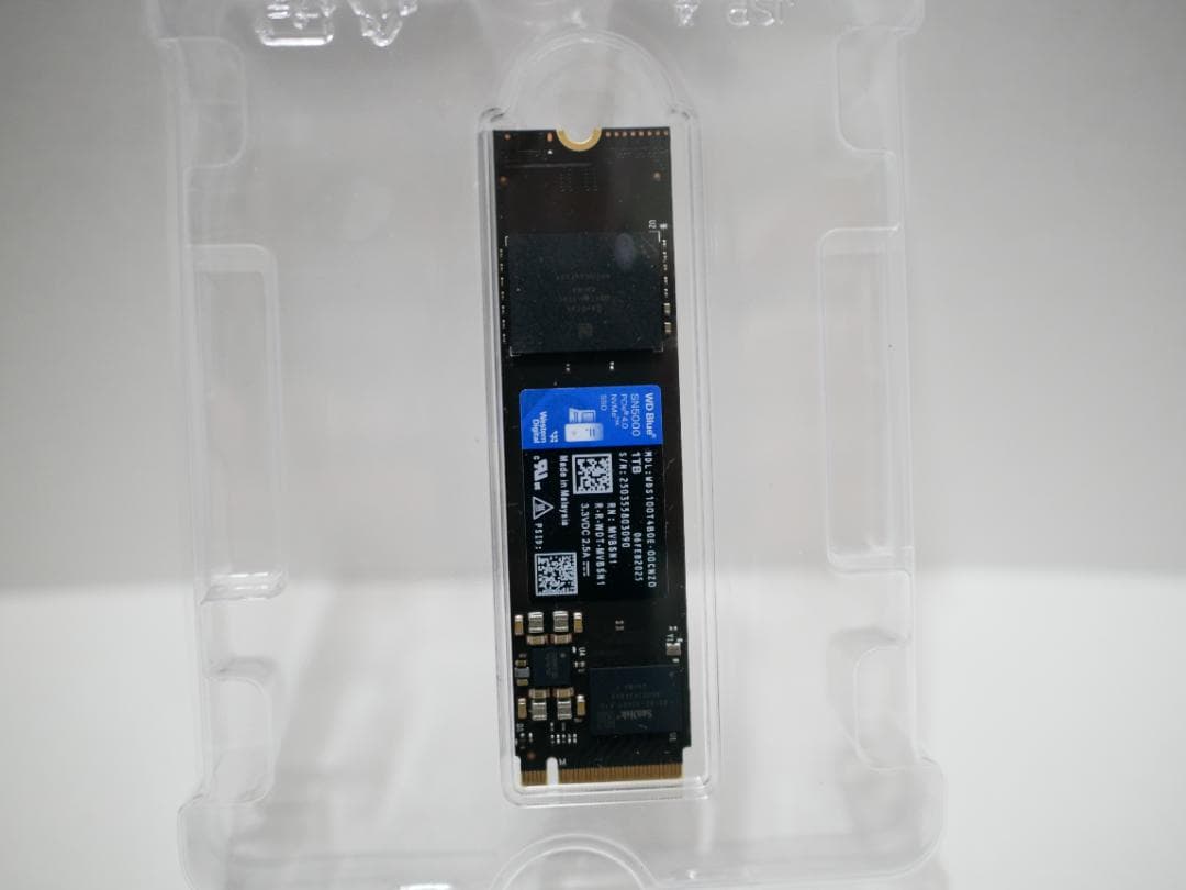 【未使用品】WD Blue SN5000 1TB NVMe SSD