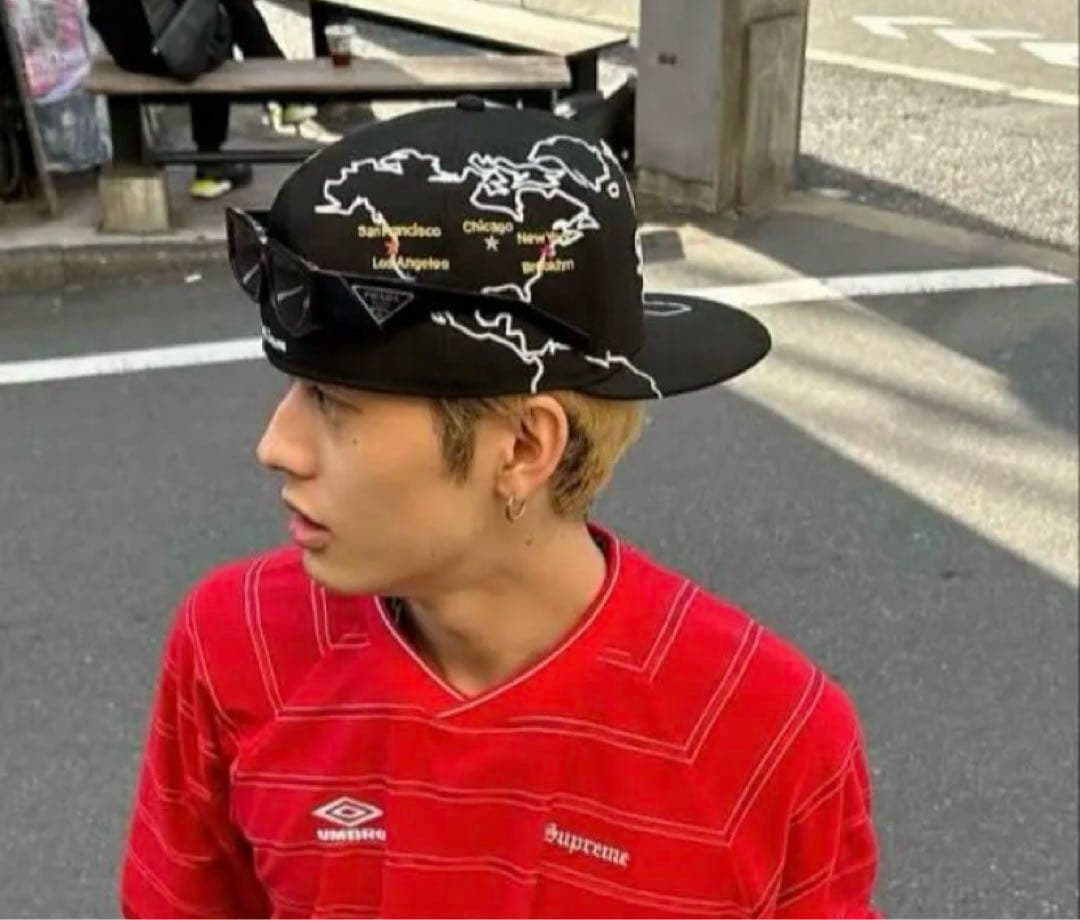 Supreme×New Era キャップ ケンタウロス健太着用