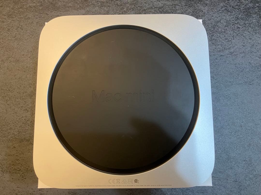 Macデスクトップ Apple Mac mini M2 8GB 256GB SSD