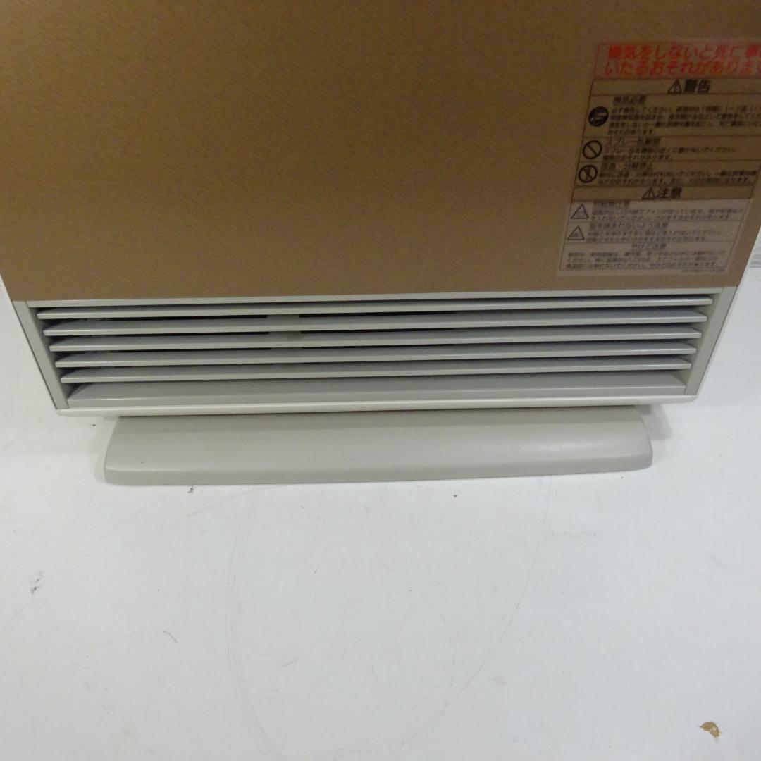 1115Z 東邦ガス ガスファンヒーター 都市ガス 11~15畳 ガスコード付き