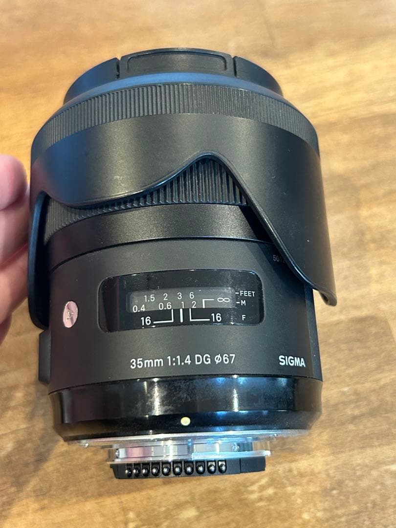 SIGMA 35mm F1.4 DG レンズ 67mm