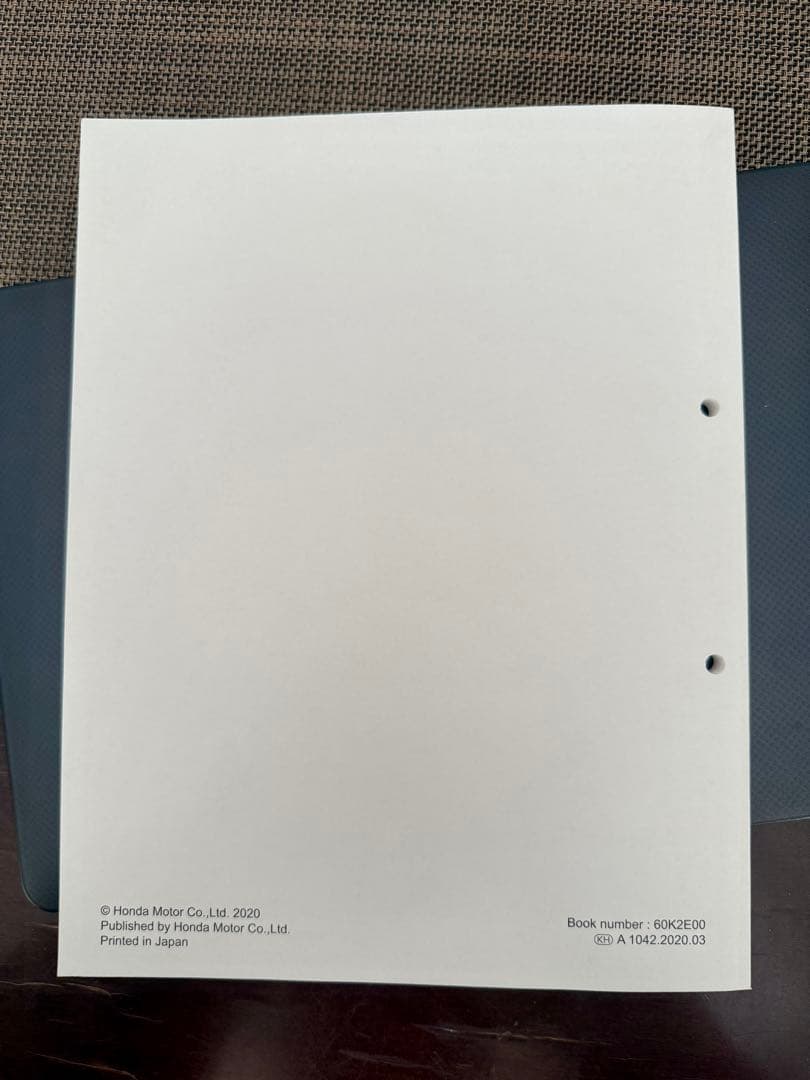 HONDA CT125・ハンターカブ サービスマニュアル