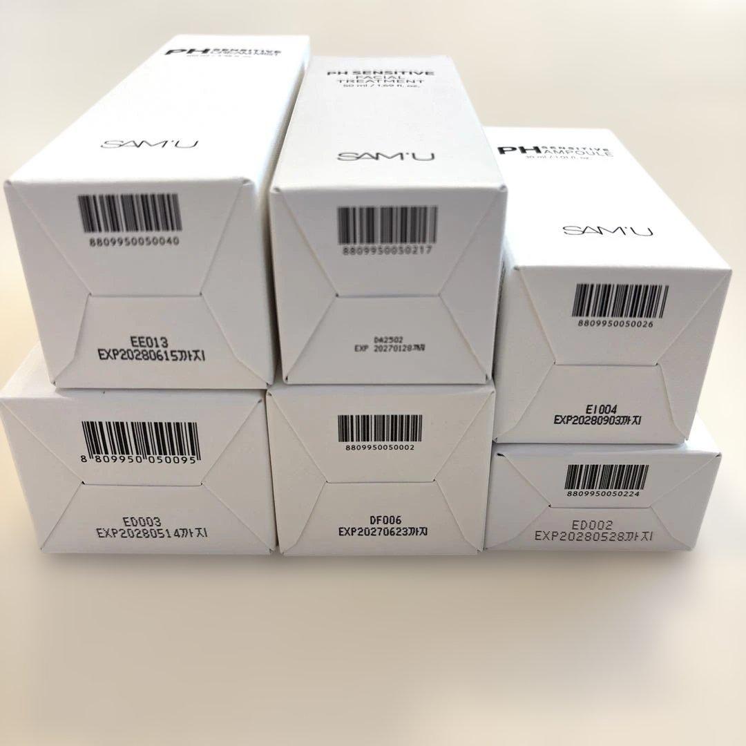【新品】サミュ SAM'U PHセンシティブ6点セット★パック付き★