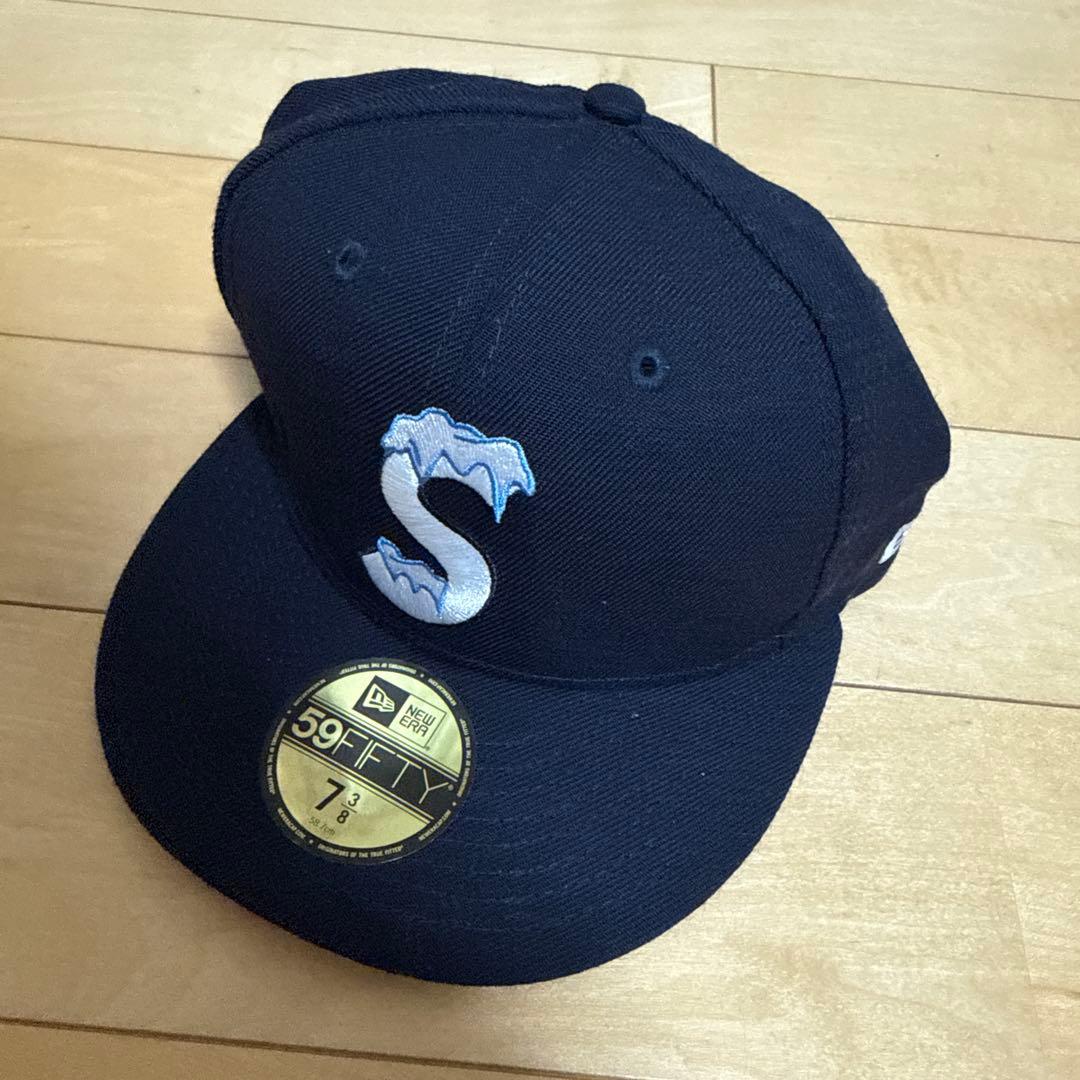 Supreme cap 20AW紺 58.7cm