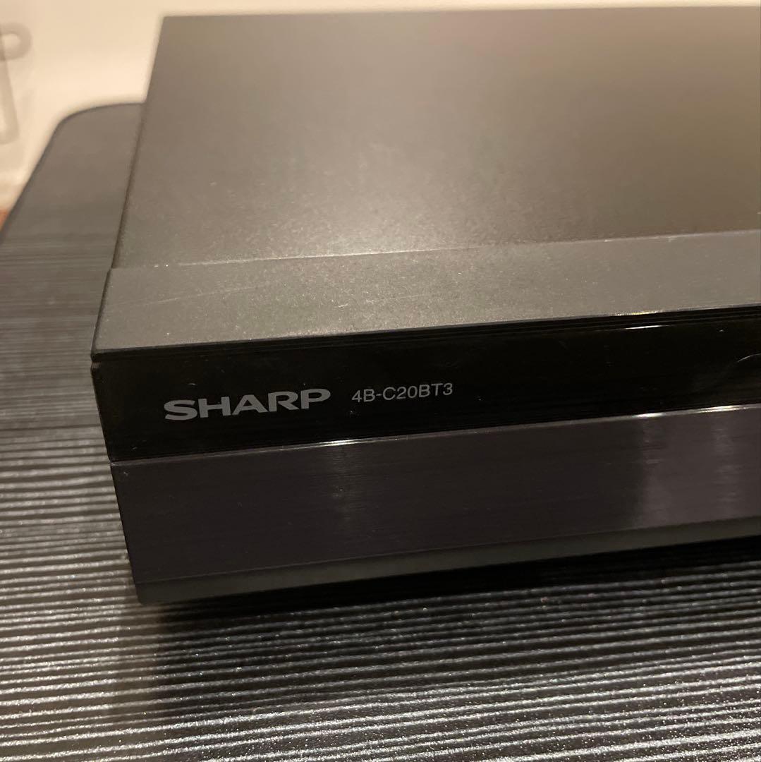 ✴HARU✴　シャープ ブルーレイレコーダー 4B-C20BT3 4K放送