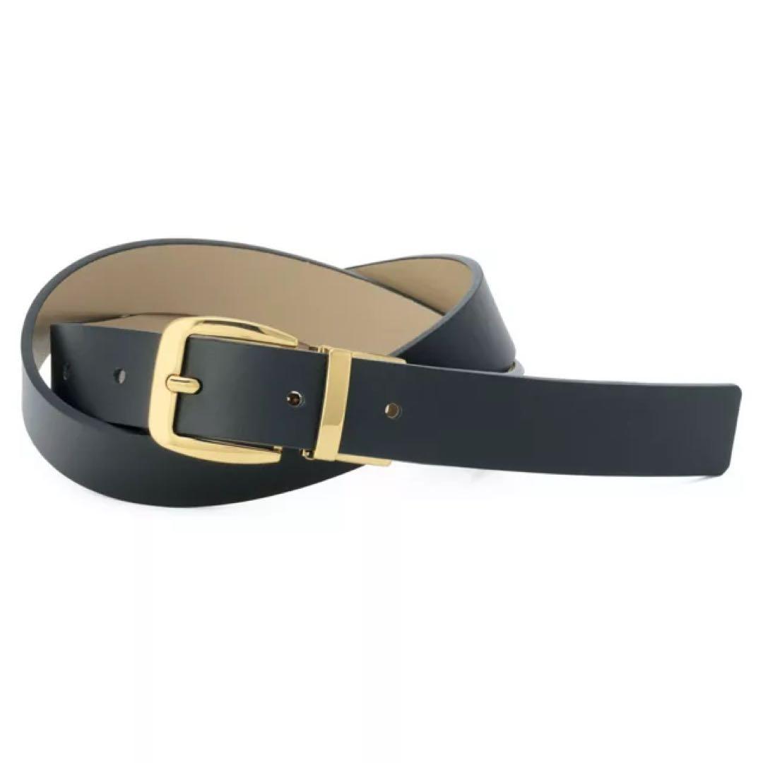 新品　今季　LEFIJE リバーシブルレザーベルト