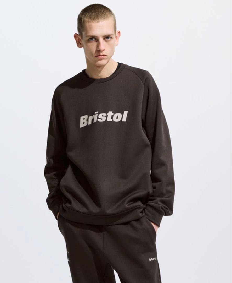 【美品】Bristol ポーラテック　スウェット　メンズ　黒　M