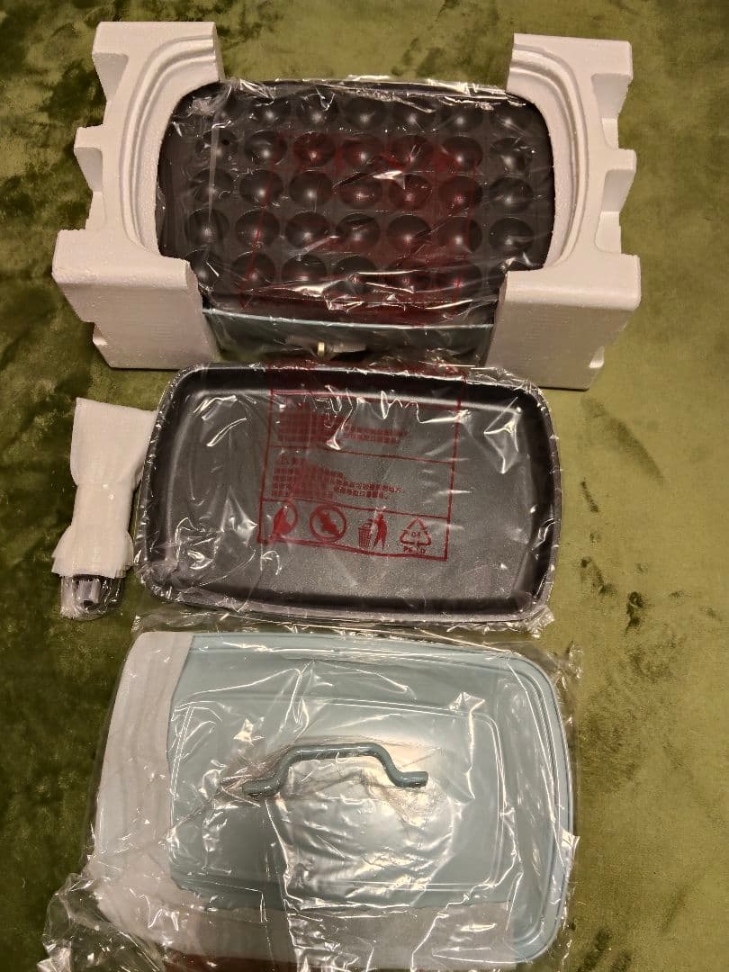 BRUNO ホットプレート グランデ BOE026-BGY　ブルーグレー