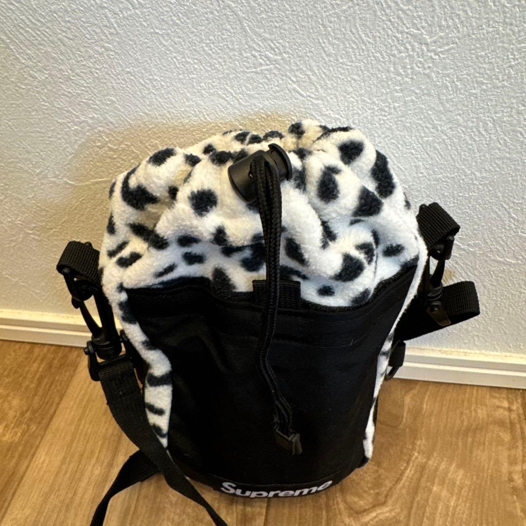 Supreme レオパード柄 ショルダーバッグ ポーラテック 美品
