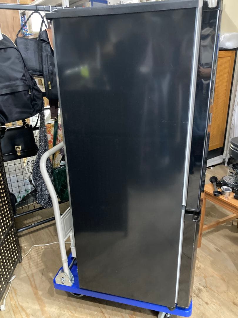 【直接お取引き限定】冷蔵庫 三菱 146L 黒 MR-P15X-B【14年製】