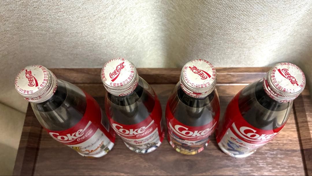 【希少・全4種】コカ・コーラ ミュージックシリーズ 300ml4種セット 観賞用