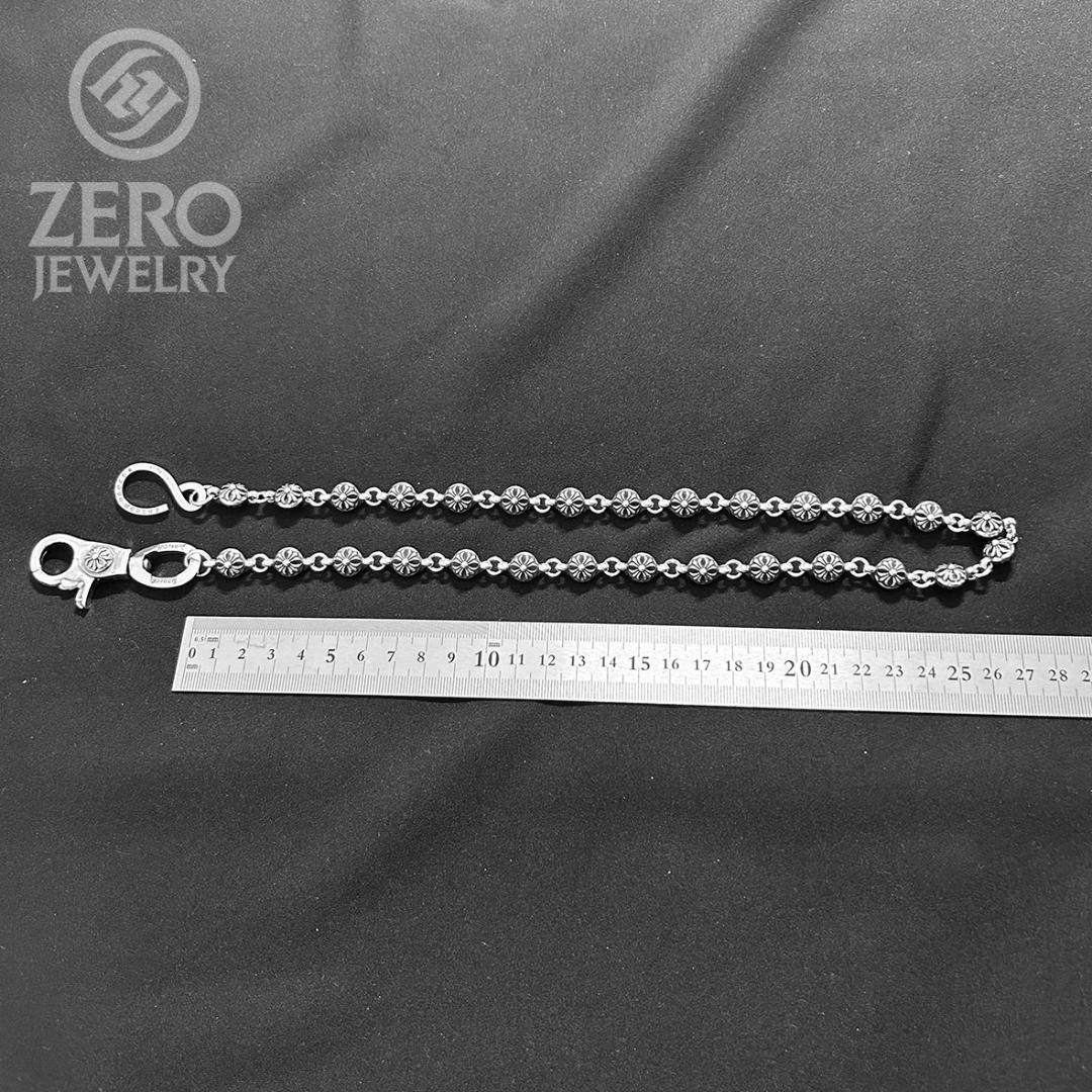 【ren】クロスボール ウォレットチェーン 65cm