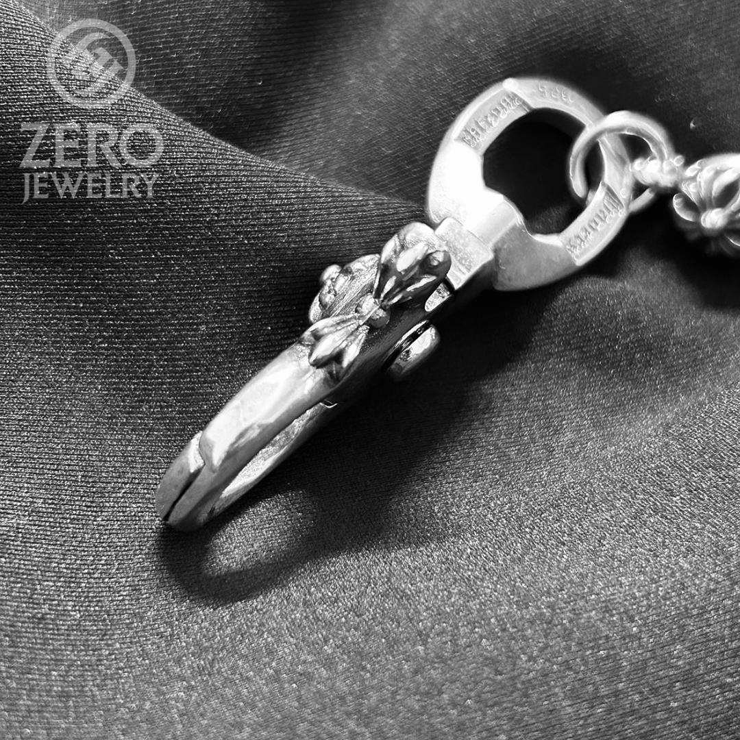 【ren】クロスボール ウォレットチェーン 65cm