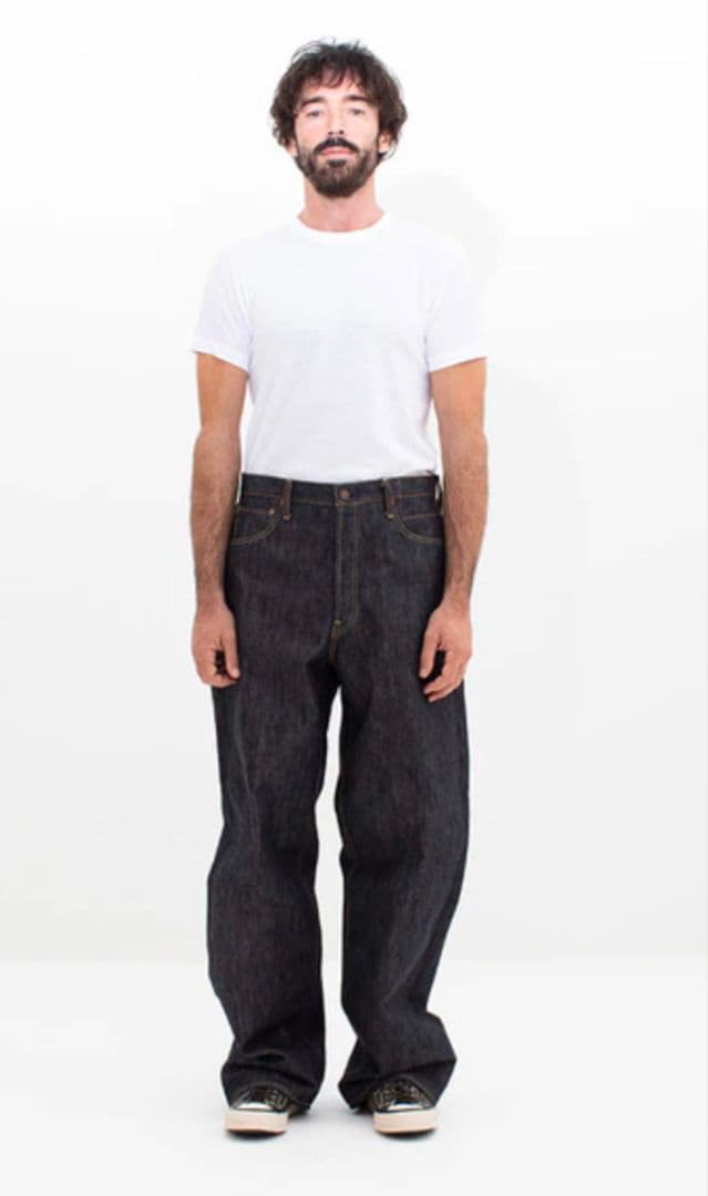 Visvim social sculpture ex wide デニム