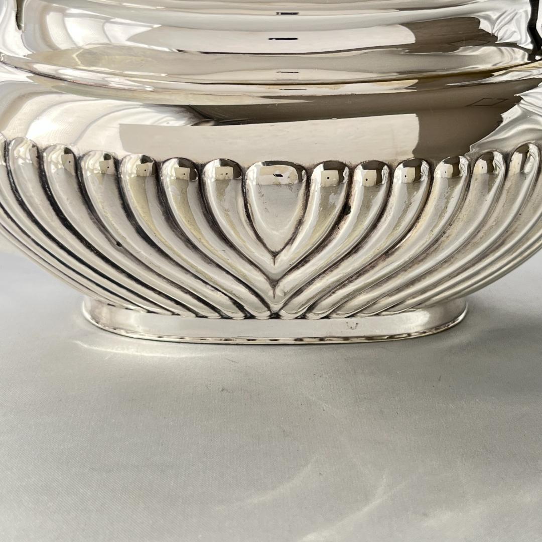 【G W Shirtcliffe & Son】 ハーフリブのティーセット 3点