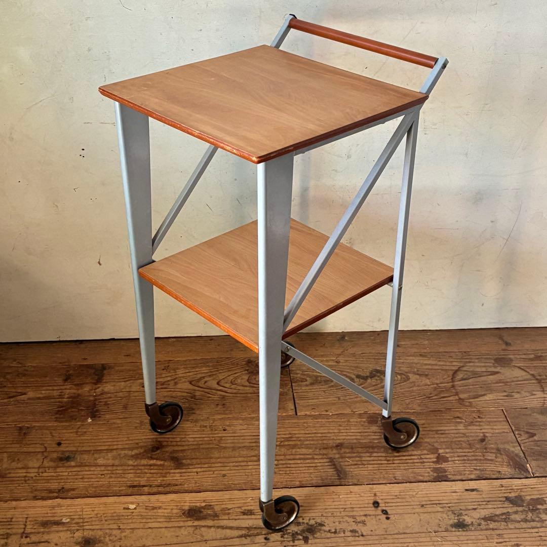 80’s-90’s ヴィンテージ キャスターワゴン ラック インダストリアル