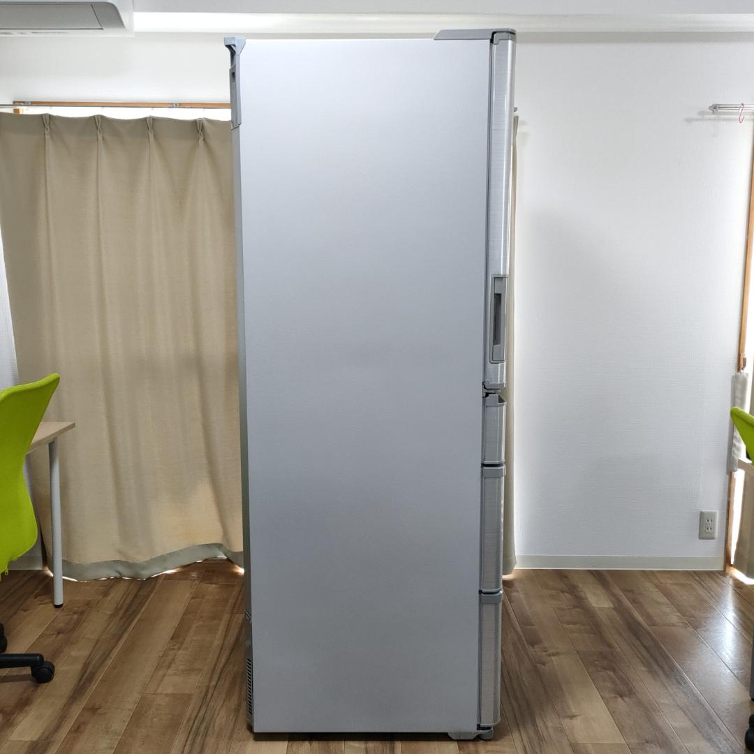 SHARP シャープ プラズマクラスター 冷蔵庫 412L SJ-W412F-S