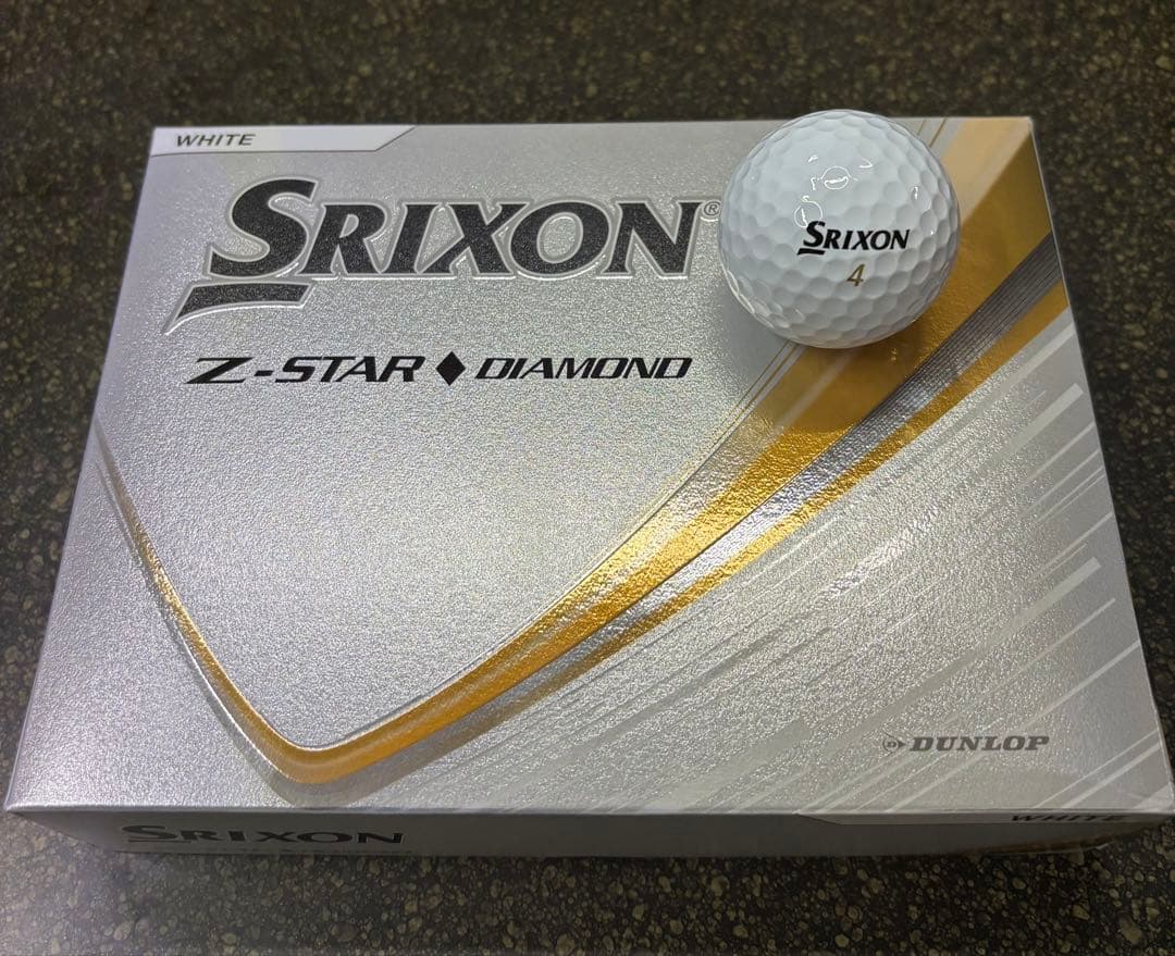 【値下げ】3ダース　スリクソンZ-STARダイヤモンド　ホワイト2025モデル