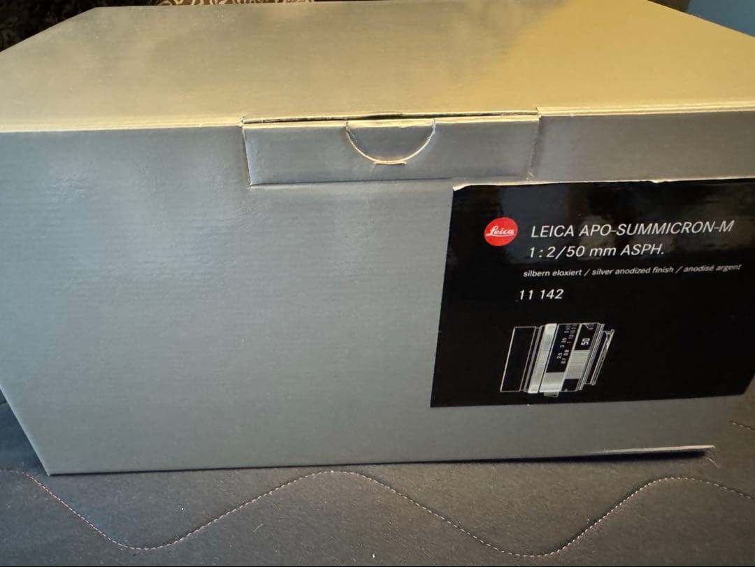 LEICA APO-SUMMICRON 50mm レンズ シルバーキャップ付き