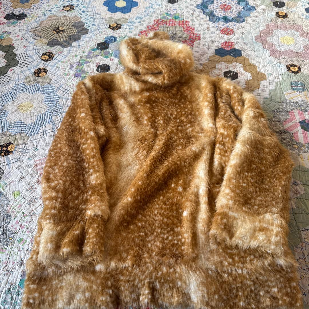 ツモリチサト　TSUMORI CHISATOバンビ柄　フェイクファー