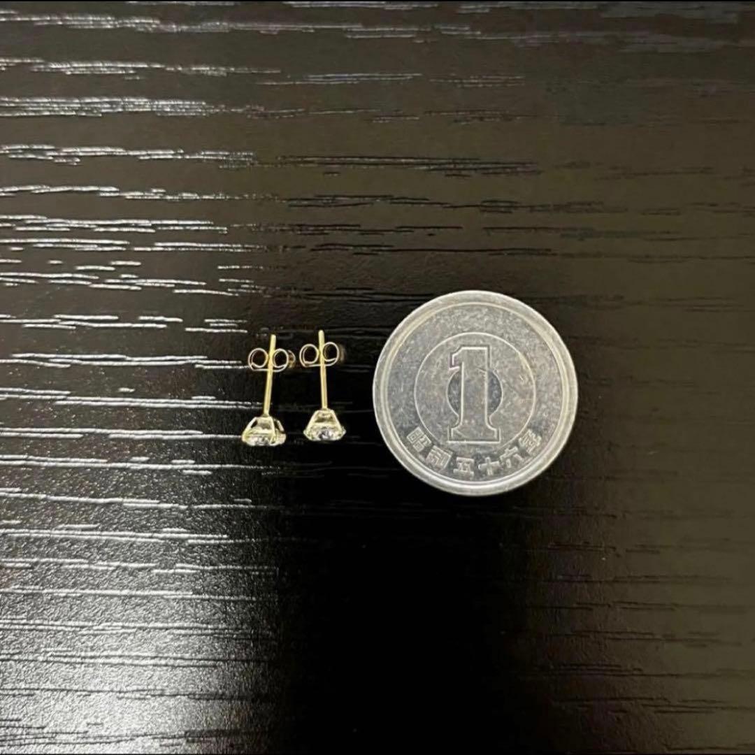 AVALANCHE アバランチ 14Kイエローゴールド スタッズピアス 4mm