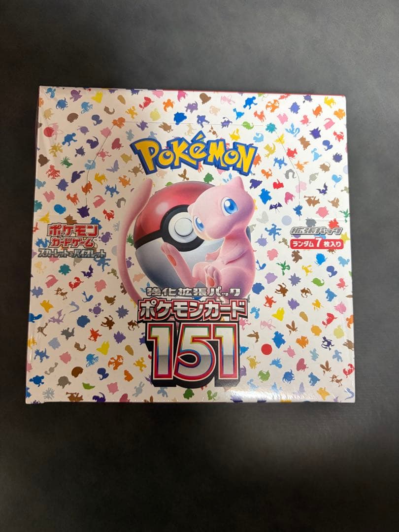 ポケモンカード　BOX 151 未開封　シュリンク付き