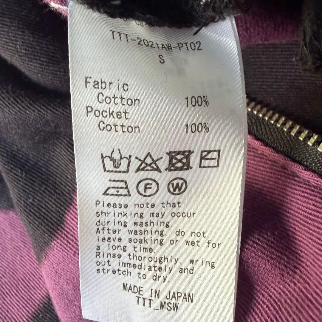 パンツ TTT MSW 21AW Holstein Work Pants