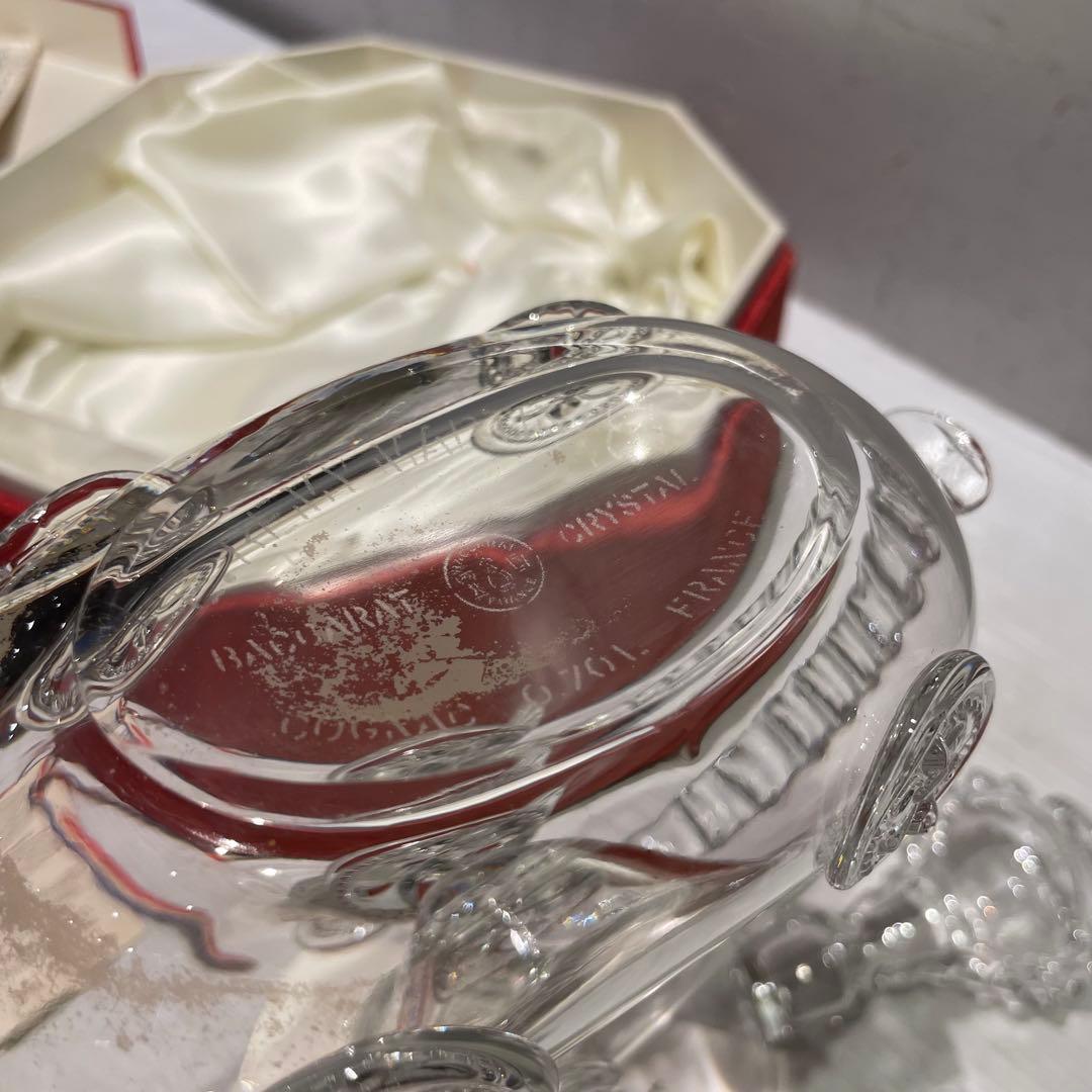 ④ Baccarat レミーマルタン ルイ13世 グラス　空瓶 バカラ　箱入り