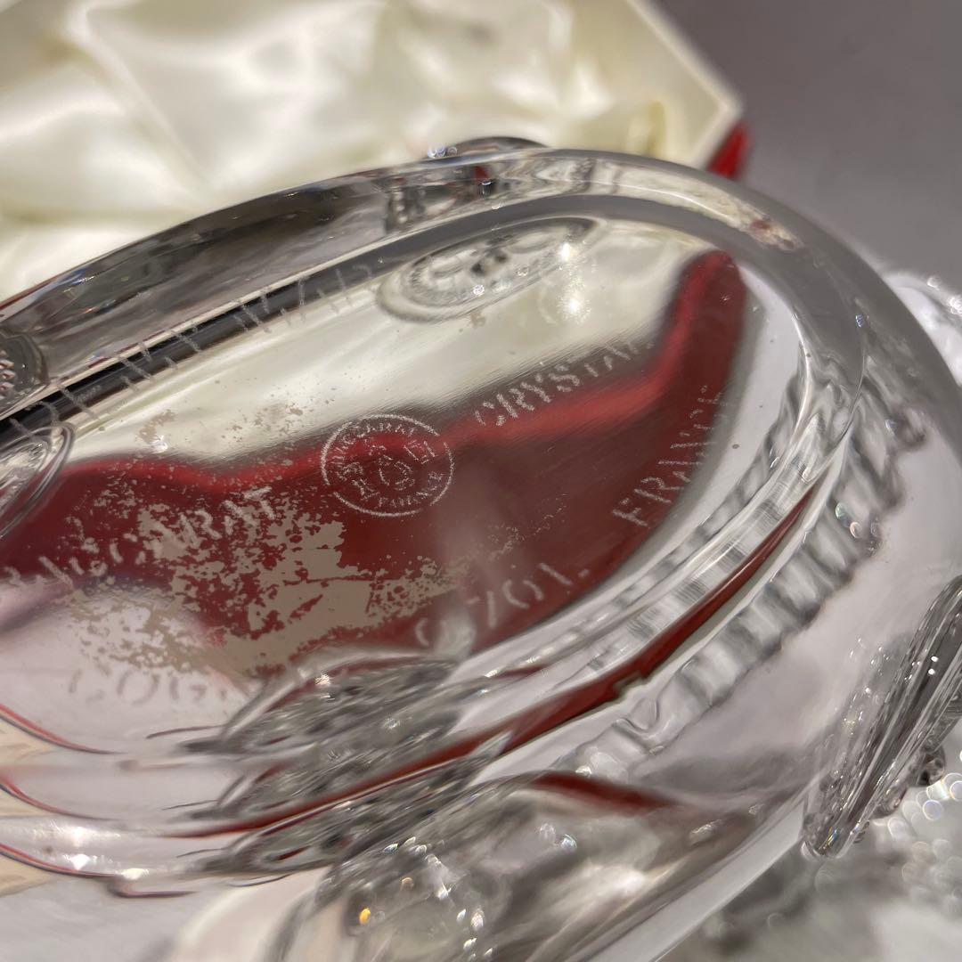 ④ Baccarat レミーマルタン ルイ13世 グラス　空瓶 バカラ　箱入り