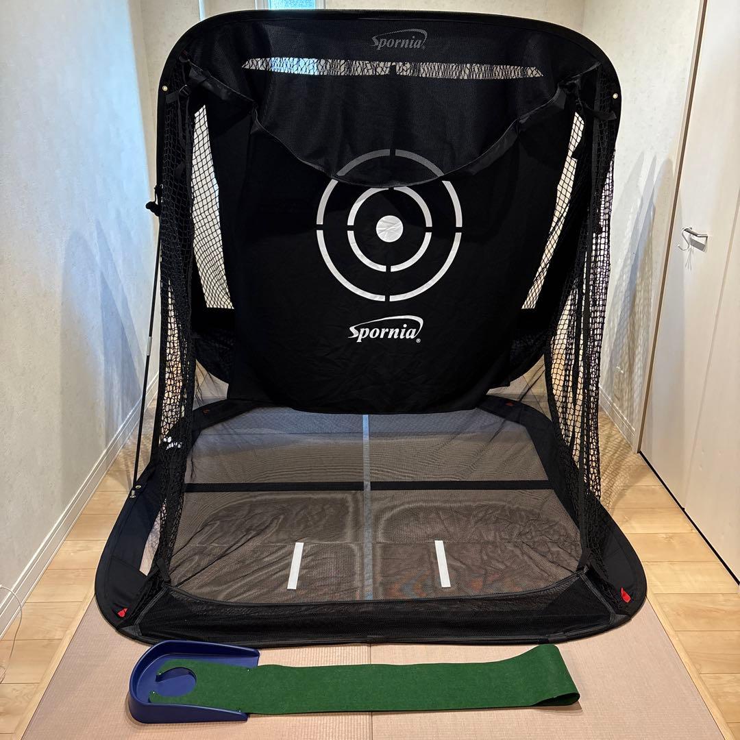 【おまけ付き】Spornia スポーニア　ゴルフ練習ネット　レギュラーサイズ