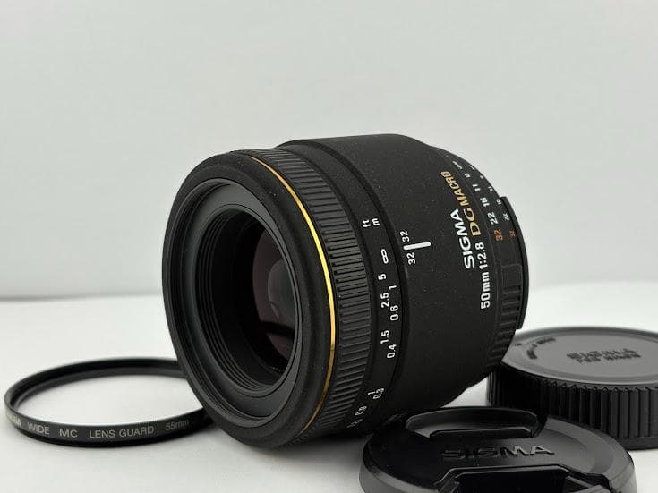 ★極上品★シグマ SIGMA MACRO 50mm F2.8 EX DG ニコン