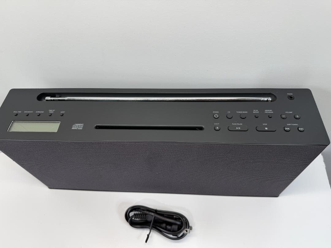 【美品】無印良品 CDラジオ PRD-2 ブラック