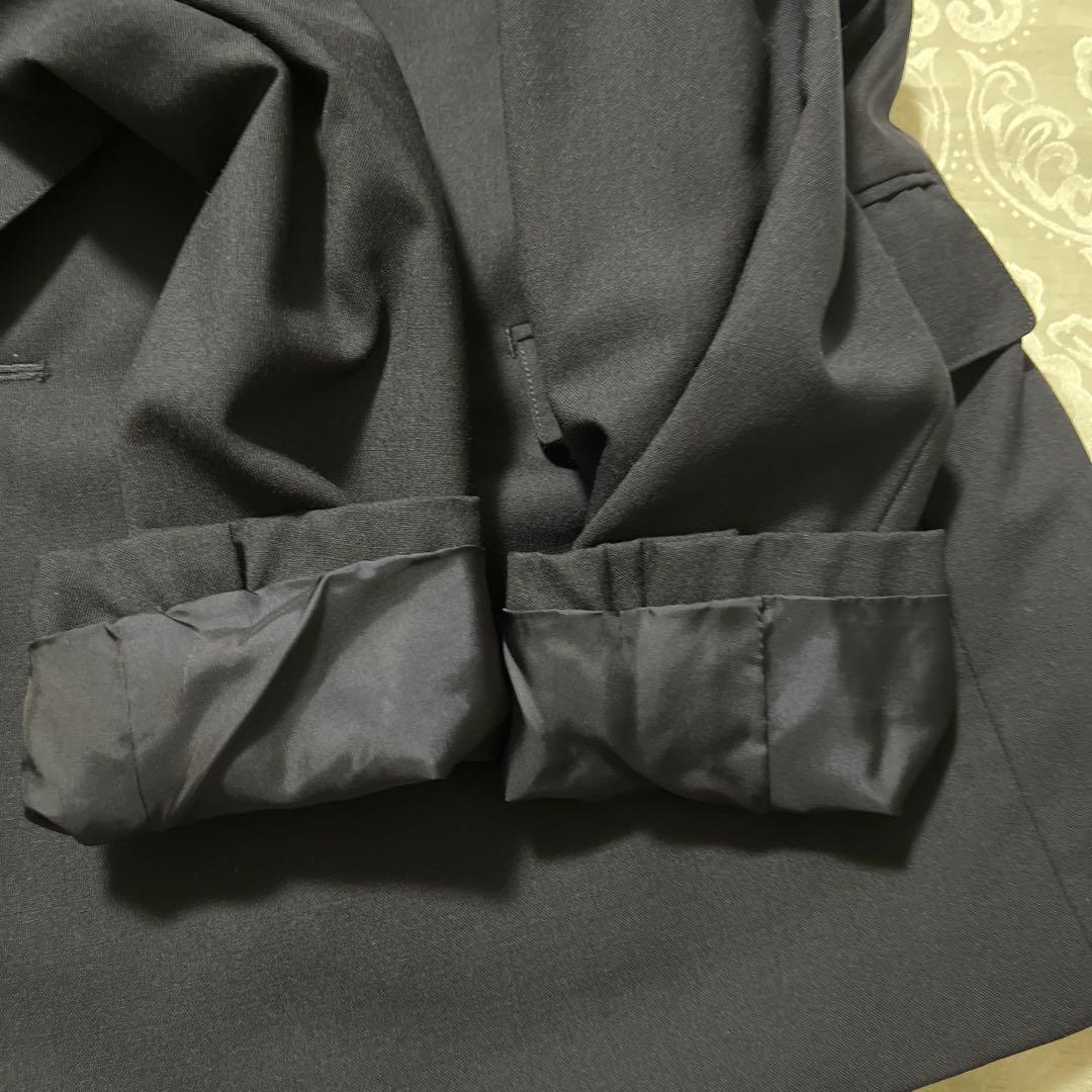 ①usedラルフローレン チャップス 紺ブレ ダブル ジャケット 金ボタン A4