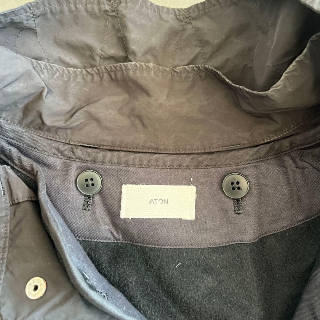 ジャケット・アウター ATON AIR WEATHER SHORT MODS COAT