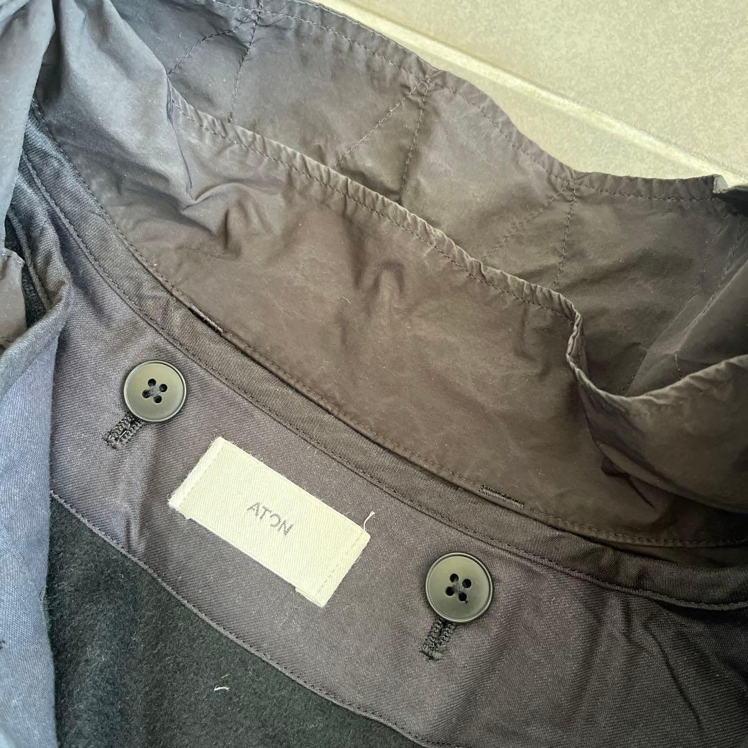 ジャケット・アウター ATON AIR WEATHER SHORT MODS COAT