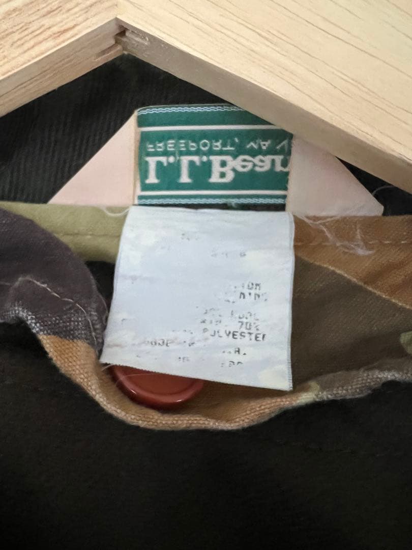 L.L.Bean ダックハンターカモ ハンティングジャケット 米国製