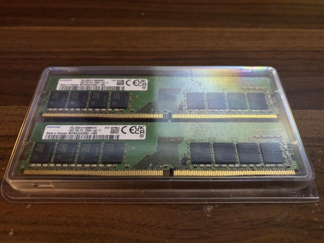 SAMSUNG PC4-3200AA-ua3-11 メモリ