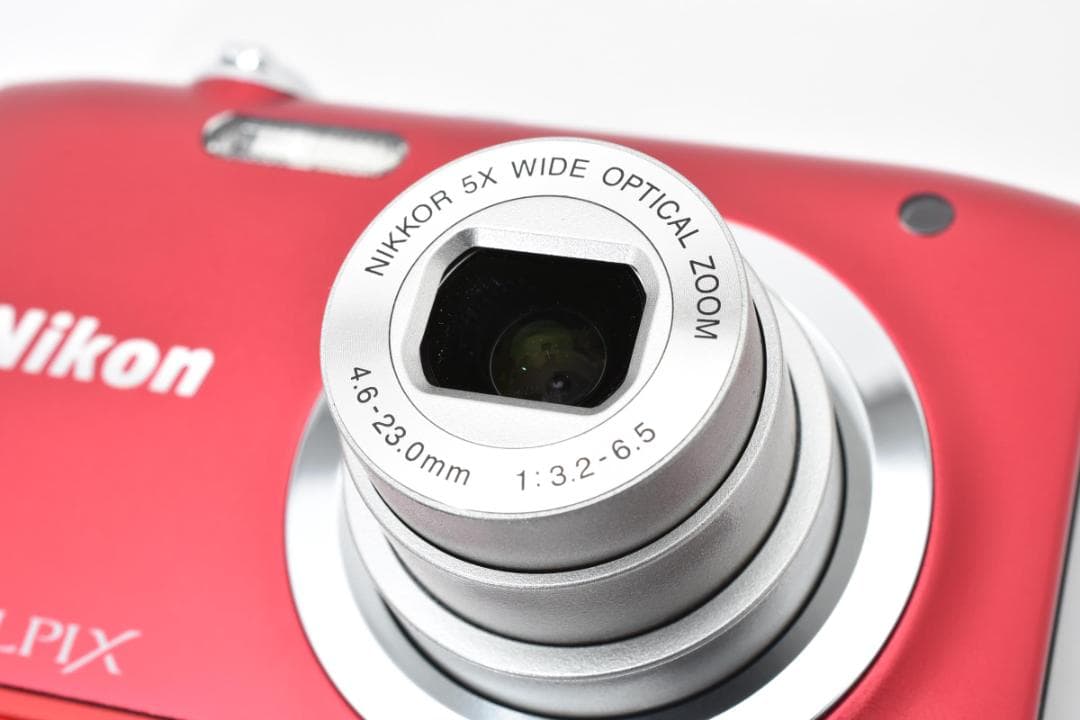 ■ ほぼ新品 ■ ニコン　Nikon COOLPIX A100 レッド