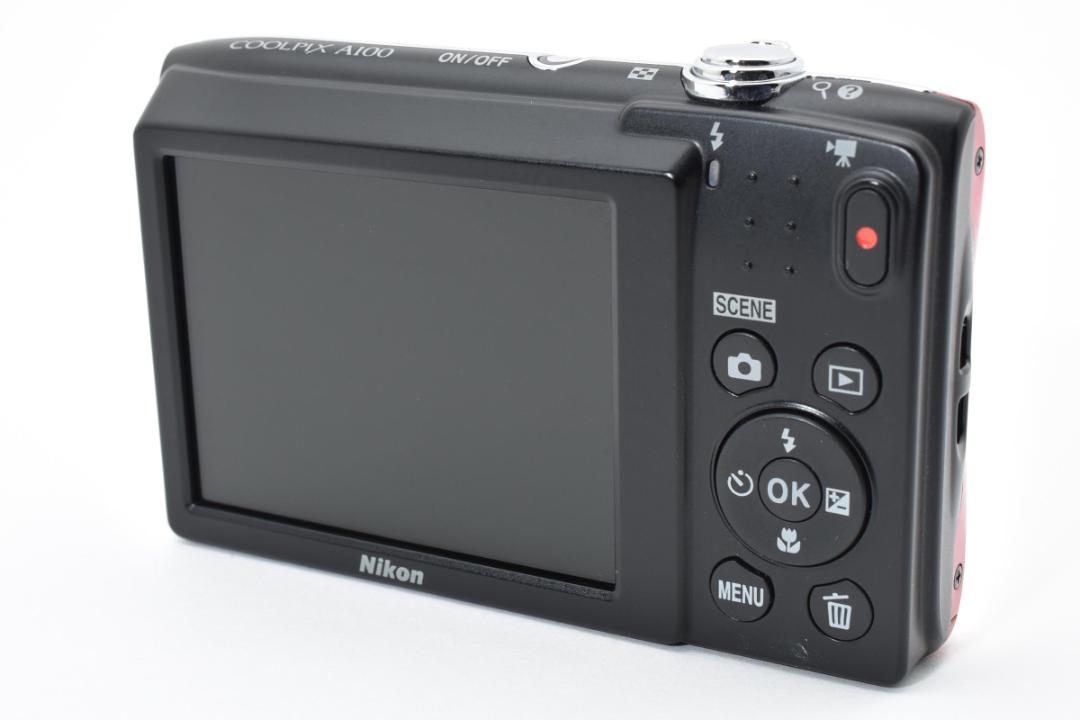 ■ ほぼ新品 ■ ニコン　Nikon COOLPIX A100 レッド