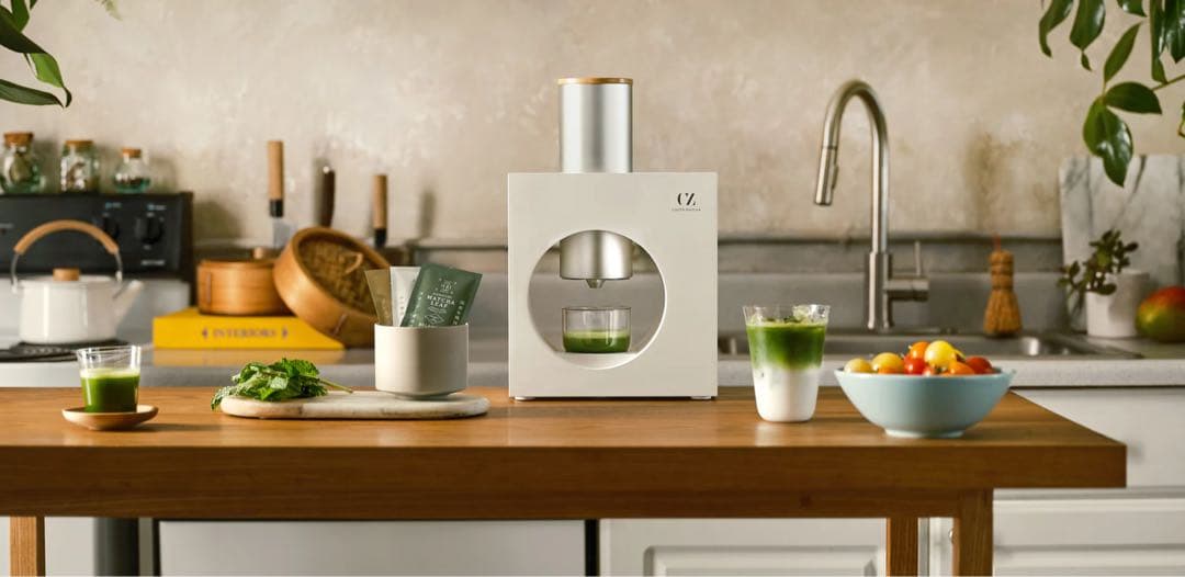 大幅値下げ_CUZEN MATCHA【空禅抹茶】_抹茶マシン_ホワイト